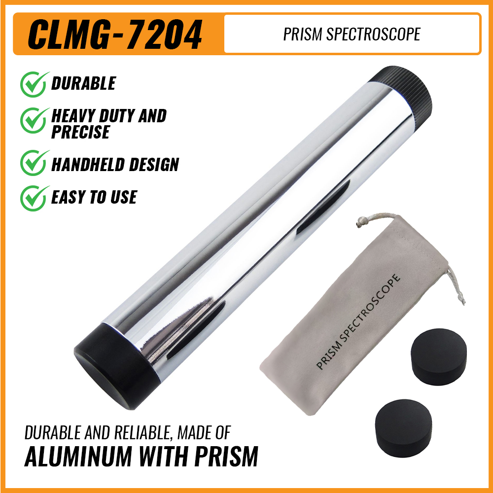 Spectroscope Handheld - Spectroscope de Grand Prisme, Outil de