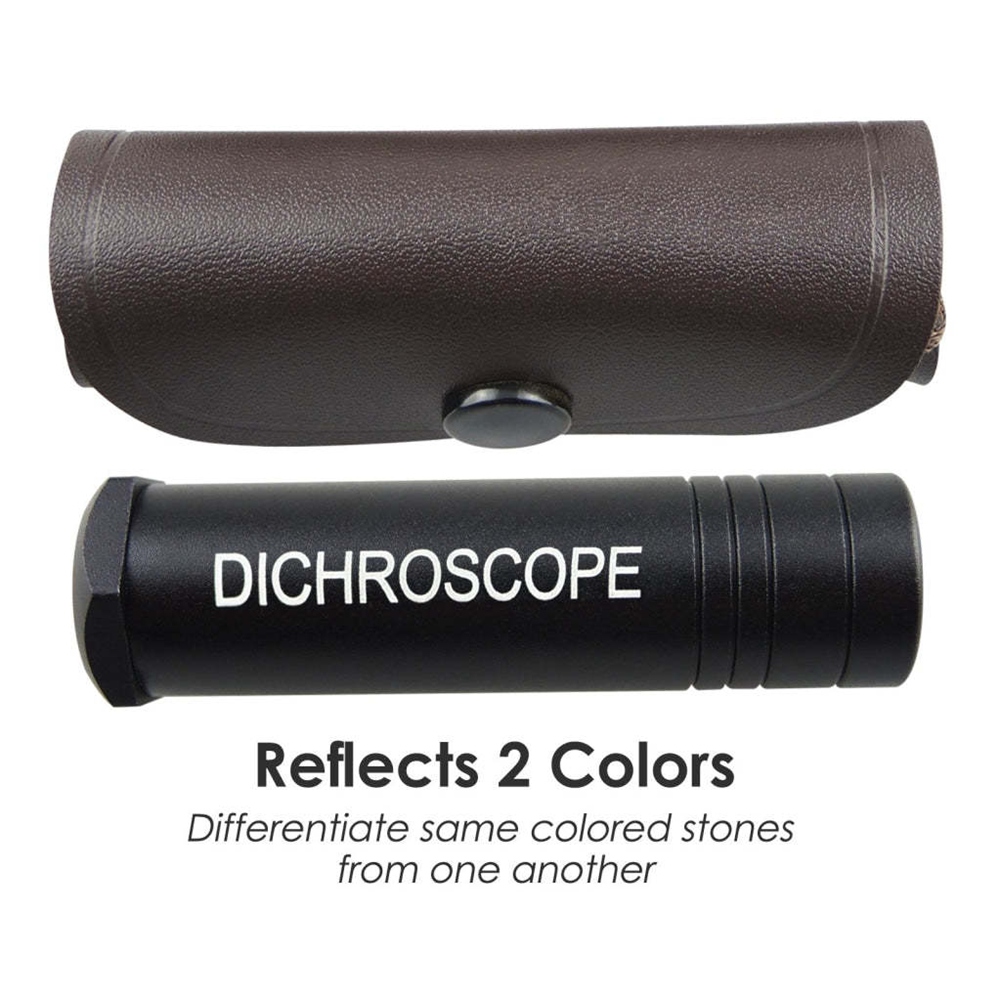 Spectroscope Handheld - ABFKW pierres précieuses Calcite Dichroscope pierres