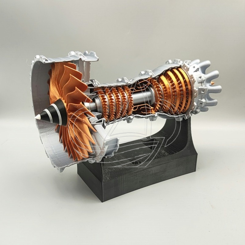 Science Hobby Kit - Modèle de moteur turbofan miniature fonctionnel