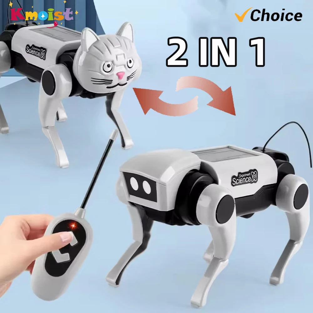 Robot chien solaire Rc pour en - Science Project Robot avis et prix