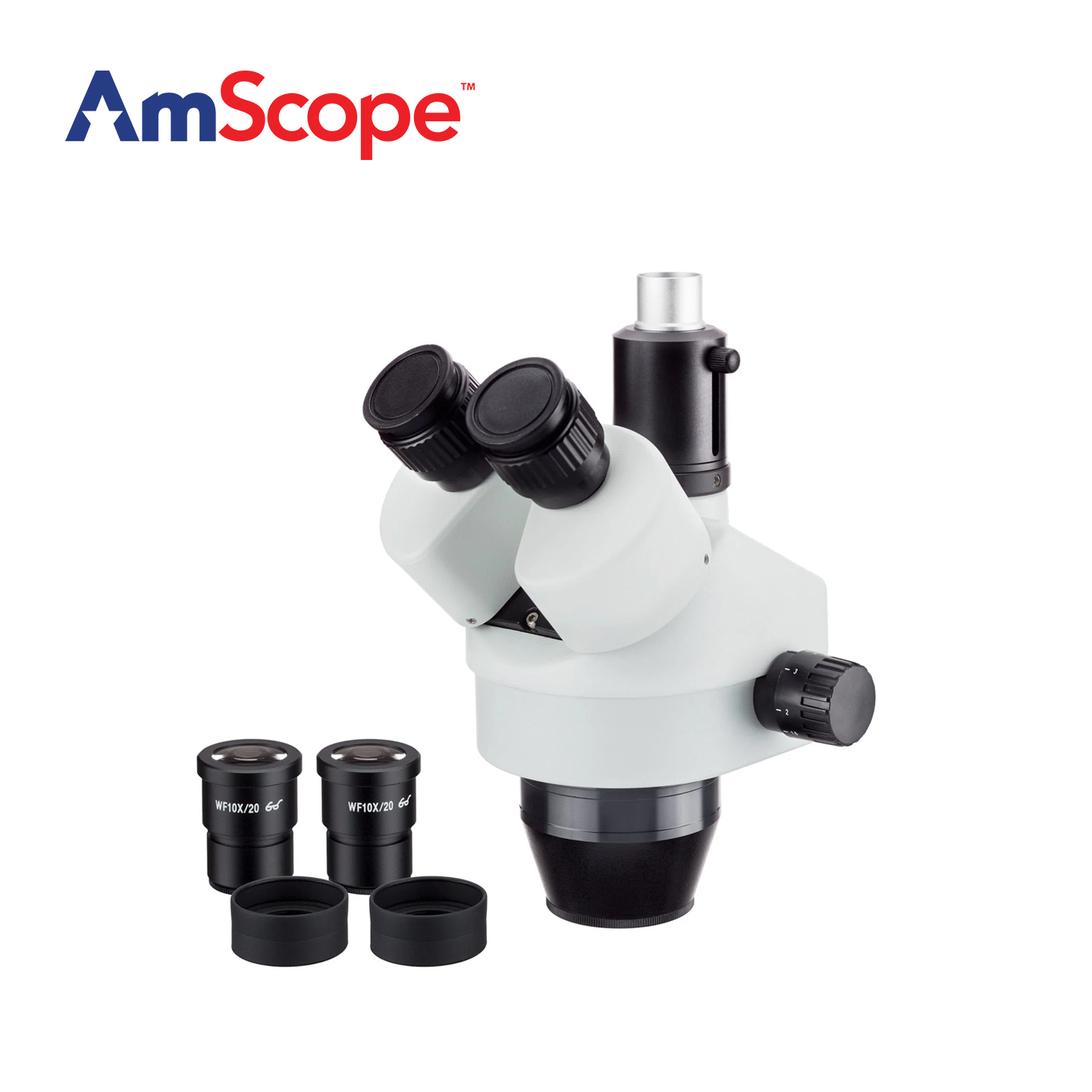 Tête de microscope stéréoscopi - Amscope Microscope Stereo 7X-45X avis et prix
